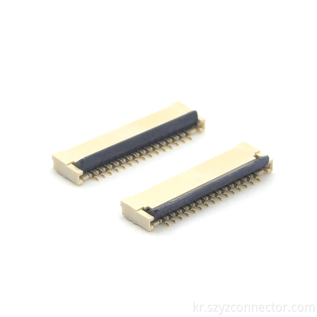 1.0mm fpc connector full gold